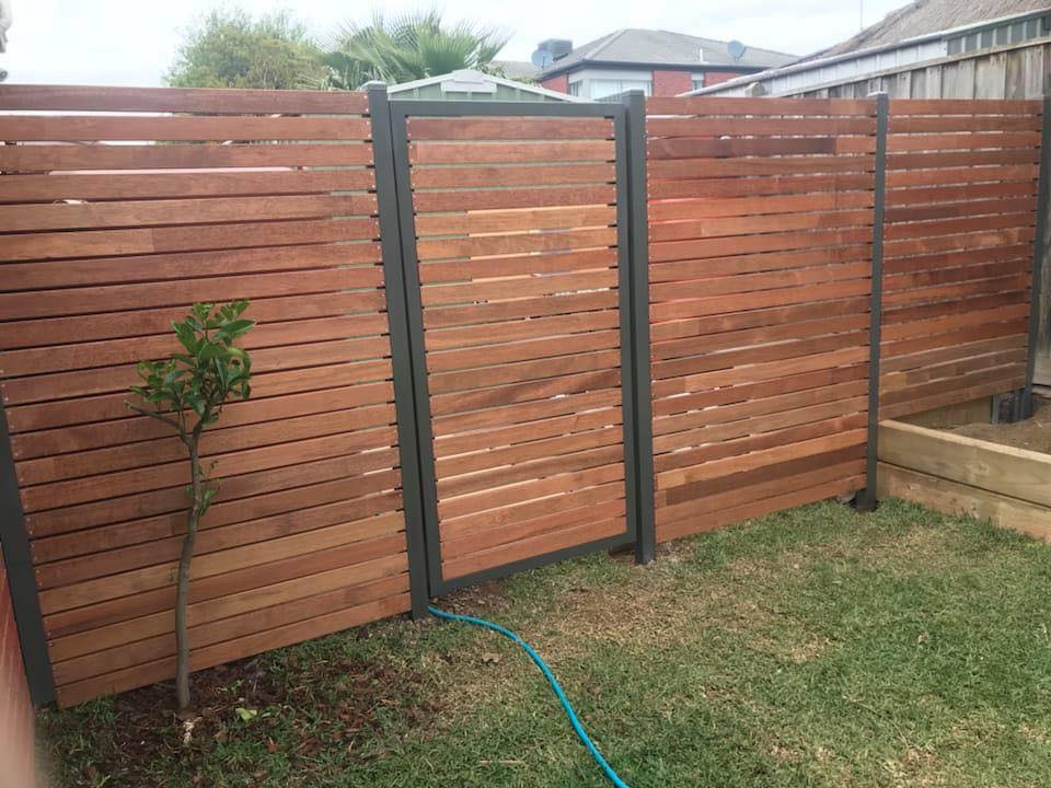 Timber fencing